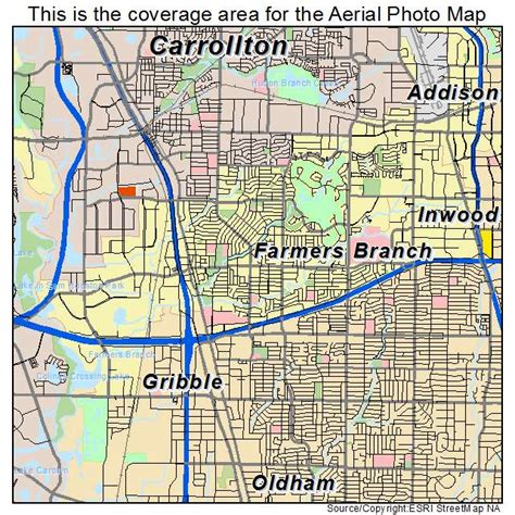 Directions to Farmers Branch, TX .